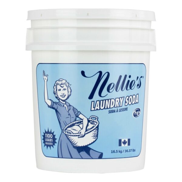 Nellie's Bulk Laundry Soda 1,100 loads, 16.5 kg (36.37 lb)