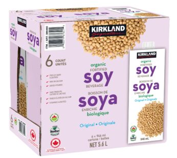 Kirkland Signature Organic Soy Beverage, 946 mL, 6-count