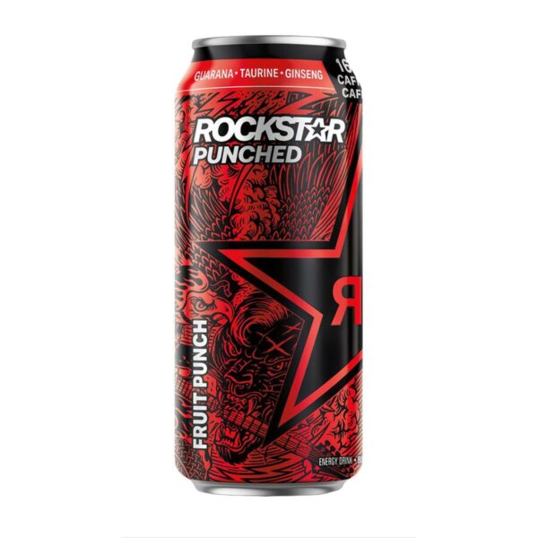 Rockstar Punched Fruit Punch, 12 x 473ml