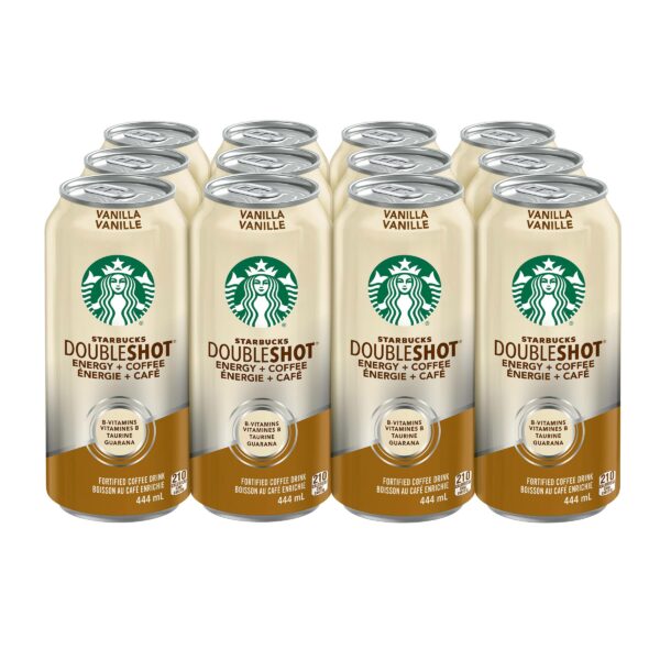 Starbucks Doubleshot Vanilla 444 mL 12-pack