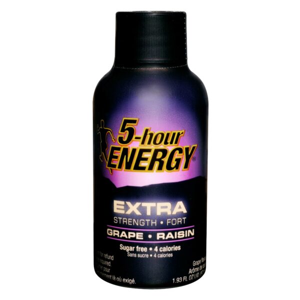 5-hour ENERGY Extra-strength Grape Shot, 12-count