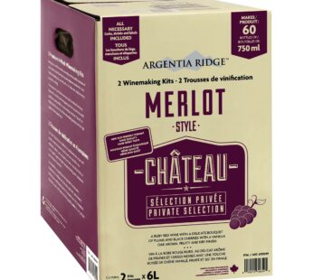 Argentia Ridge Château Private Selection Merlot Wine Kit