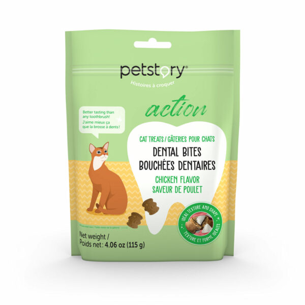 Dental Bites for Cats, Chicken Flavour