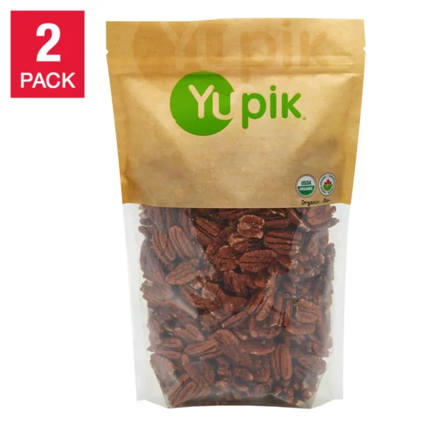 Yupik Organic Pecans, 2 × 1 kg