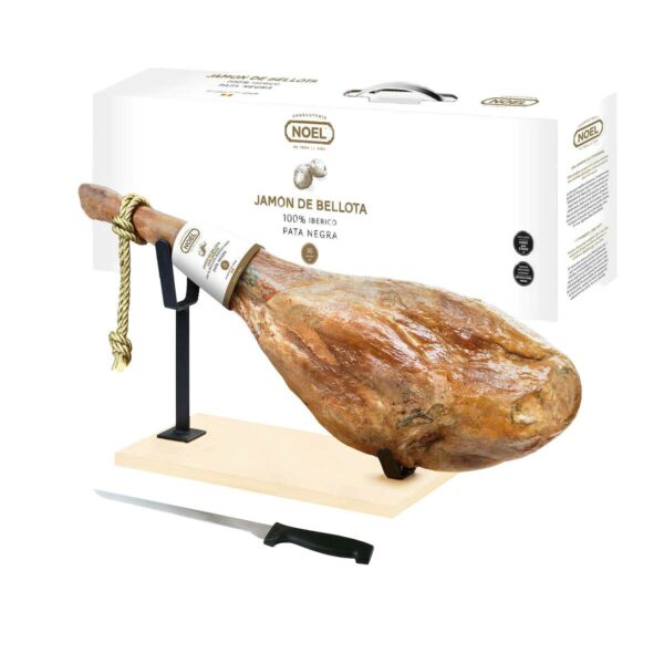 Noel Bellota Iberico Bone-In Spanish Ham Gift Set 7 kg (15.4 lb)