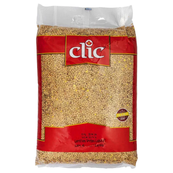 Clic Green Lentils, 10 kg