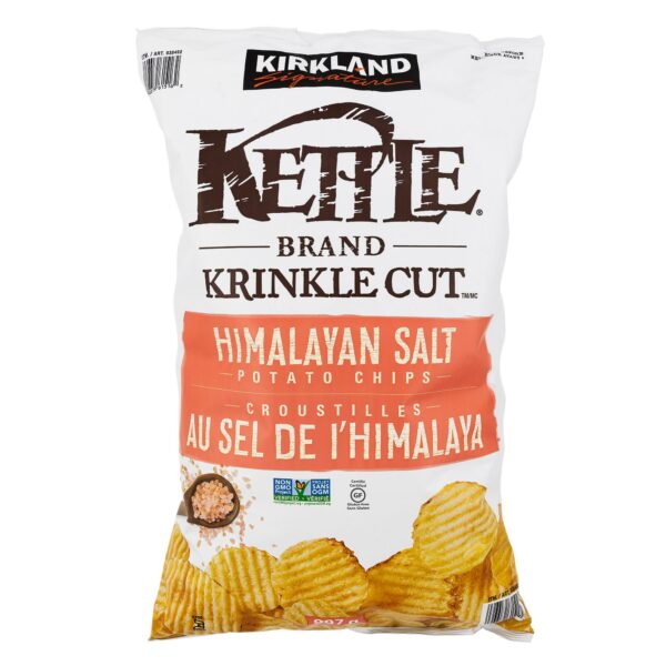 Kirkland Signature Himalayan Salt Kettle Chips, 907 g