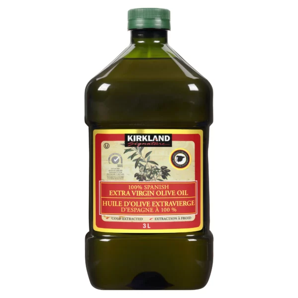 Kirkland Signature 100% Spanish Extra Virgin Olive Oil, 3 L