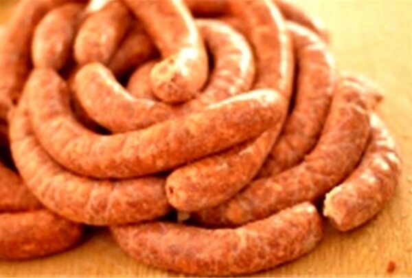 Saucisse merguez au poulet (la meilleure) - 7,00 $ /lb