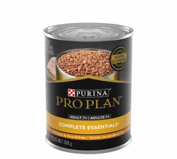 Complete Essentials Classic Adult 7+ Senior Chicken & Rice Entrée for Dogs, 368 g