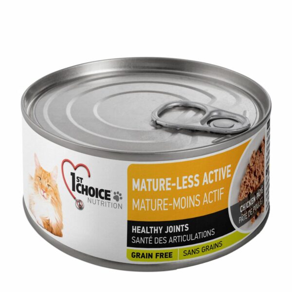 Mature Less Active Chicken pâté for Senior Cats