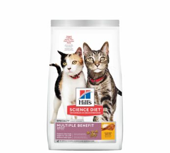 Adult Multiple Benefit Chicken Dry Cat Food, 7.03 kg