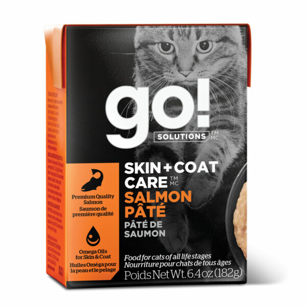 Skin + Coat Care Salmon Pâté for Cats, 182 g