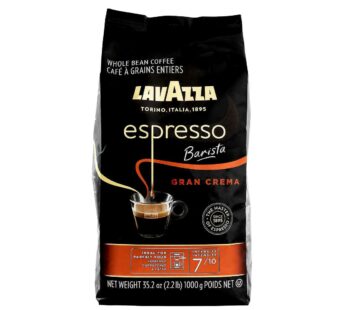 Lavazza Gran Crema Espresso Barista Whole Bean Coffee, 1 kg