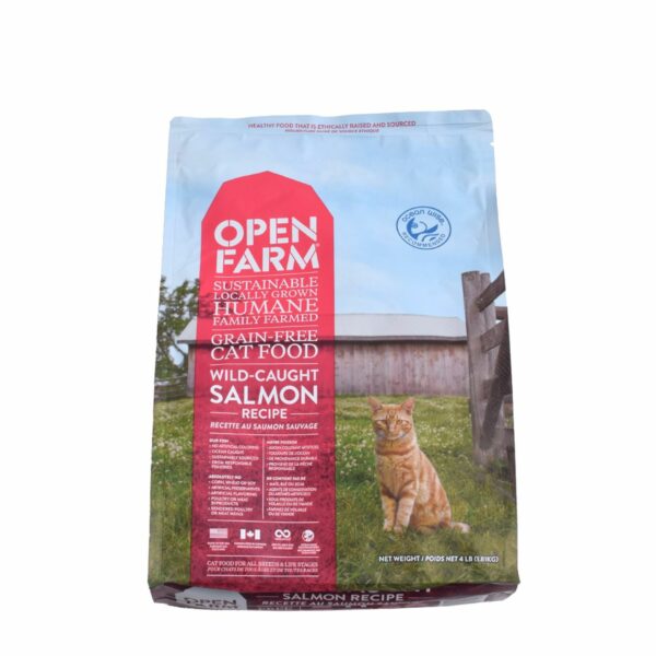 Wild-Caught Salmon Recipe Dry Cat Food