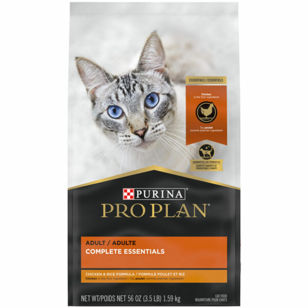 Complete Essentials Chicken & Rice Formula Dry Cat Food, 1.59 kg