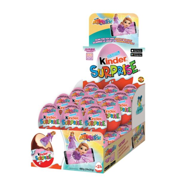 Kinder Surprise Chocolate Eggs with Toys, 24 × 20 g