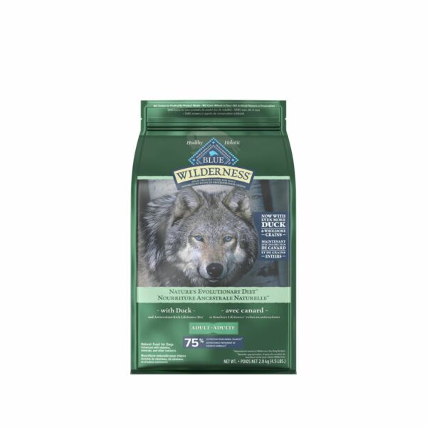 High-protein Duck Dry Food for Adult Dogs, 2 kg