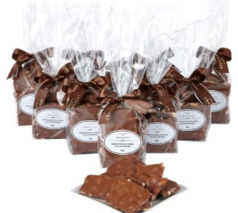 Galerie au Chocolat Milk Chocolate Almond Bark, 10-pack