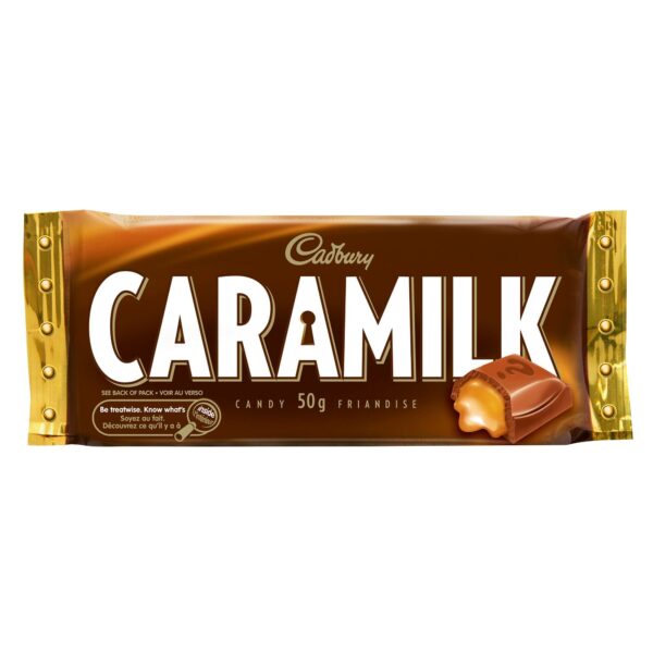 Cadbury Caramilk Chocolate Bars, 48-count