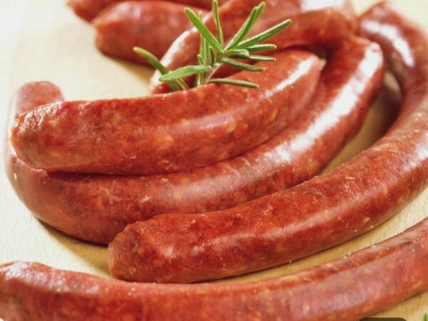 Saucisse merguez au buf - 7,00 $/lb