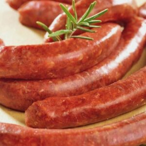 Saucisse merguez au buf - 7,00 $/lb