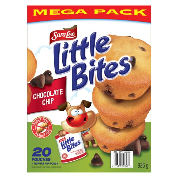 Sara Lee Little Bites Chocolate Chip Muffins, 936 g