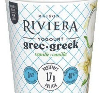 YOGOURT GREC RIVIERA | RIVIERA GREEK YOGURT