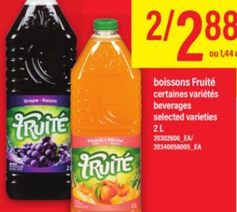 boissons Fruité