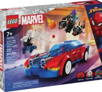 LEGO Marvel Spider-Man Race Car & Venom Green Goblin