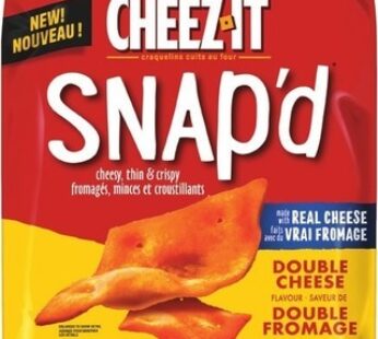 CRAQUELINS SNAP’D CHEEZ-IT 213-391 G OU CRAQUELINS SODA PC 500 G