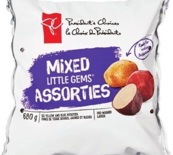 GROS CHOU-FLEUR CH. MINI-POMMES DE TERRE ASSORTIES, ROUSSES OU DORÉES PC LITTLE GEMS 680 G