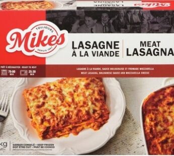 MIKES FROZEN MEAT LASAGNA