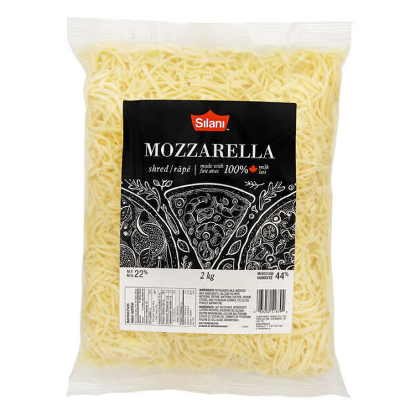 Silani Mozzarella Shred 2 kg