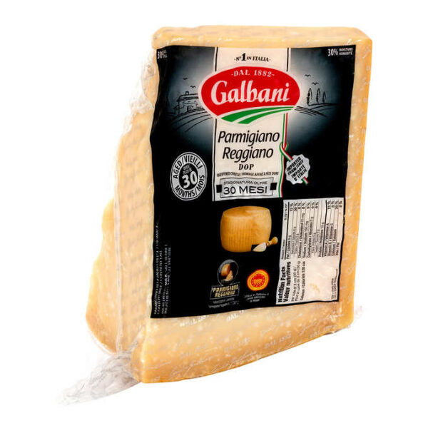 Galbani 30 months parmigiano reggiano 1 kg avg weight*