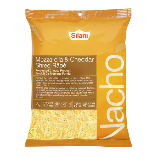 Silani Nacho Cheese Shred 2 kg