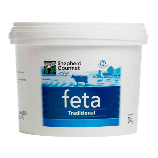 Shepherd Gourmet Dairy Traditional Cow Feta 3 kg