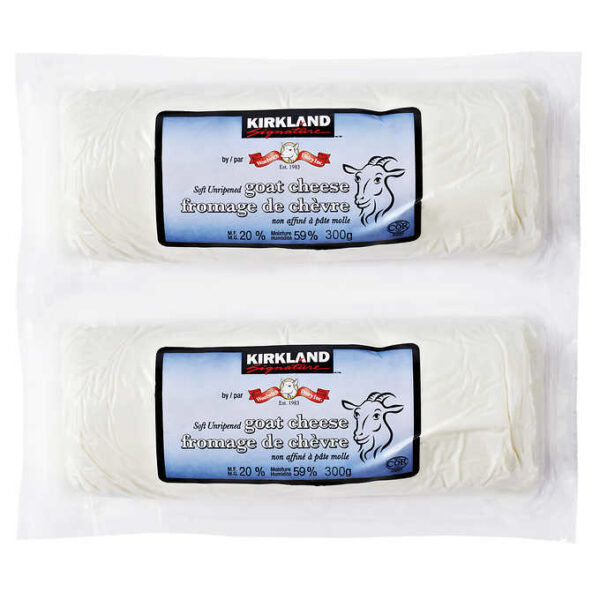 Kirkland Signature Goat Cheese Log 2 × 300 g