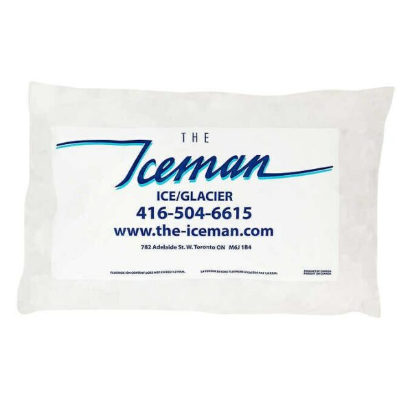 The Iceman Bagged Ice Cubes 6 × 2.7 kg