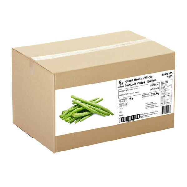 Fennec Foods - Whole Green Beans 2 x 3.5 kg