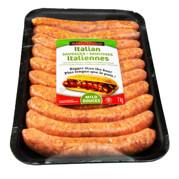 Marc Angelo Mild Italian Fresh Sausages 1 kg