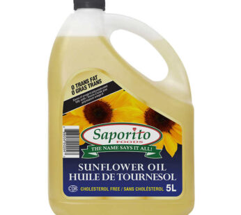 Saporito Sunflower Oil 5 L