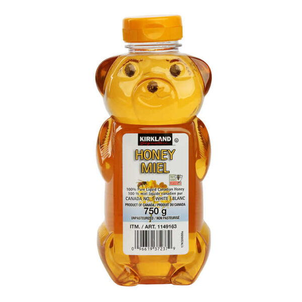 Kirkland Signature 100% Pure Liquid Honey 3 × 750 g