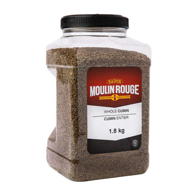 Moulin Rouge Whole Cumin Seeds 1.8 kg