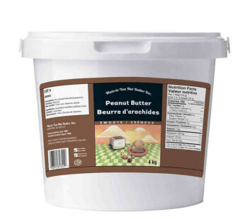 Nuts to You Nut Butter Inc. Peanut Butter Smooth 4.09 KG